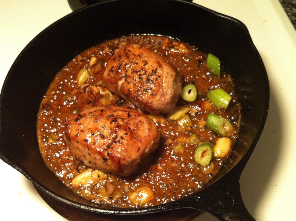 pork loin w/fennel